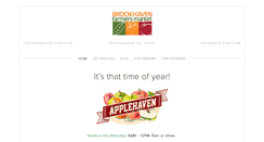 Desktop Screenshot of brookhavenfarmersmarket.com
